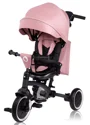Tricicleta pentru copii 2 in 1 Lionelo Tris Plus Roz foto