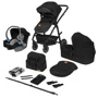 Carucior 3 in 1 Lionelo Bianka Black Onyx foto