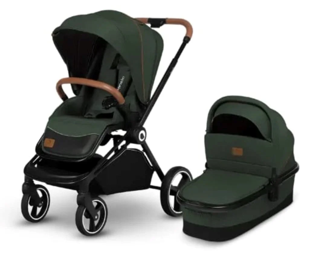 image for Carucior 2 in 1 Lionelo Mika Verde foto