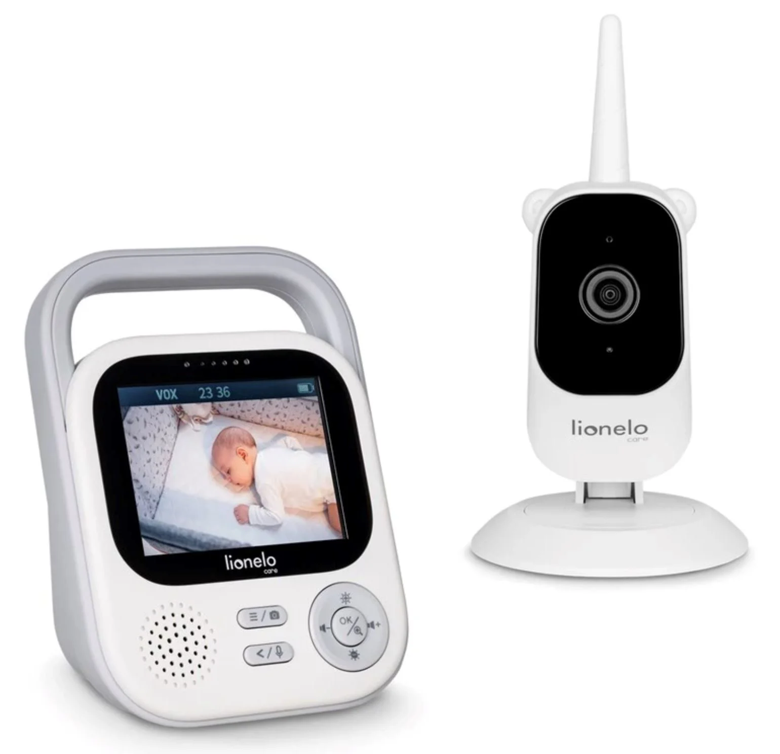 image for Видеокамера для младенцев Lionelo Babyline 3,2 foto