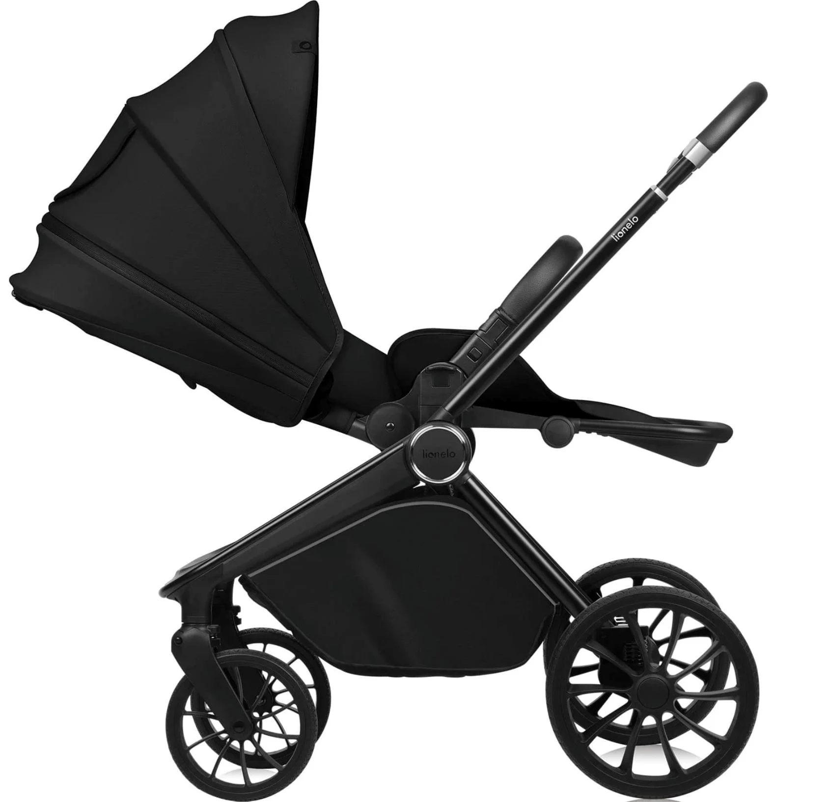 image for Carucior reversibil Lionelo Mika Plus Negru foto