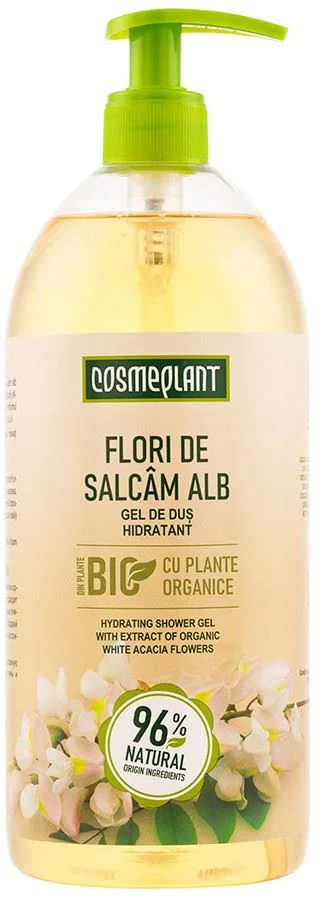image for Gel de dus hidratant Cosmeplant Salcam Alb, 1000 ml foto