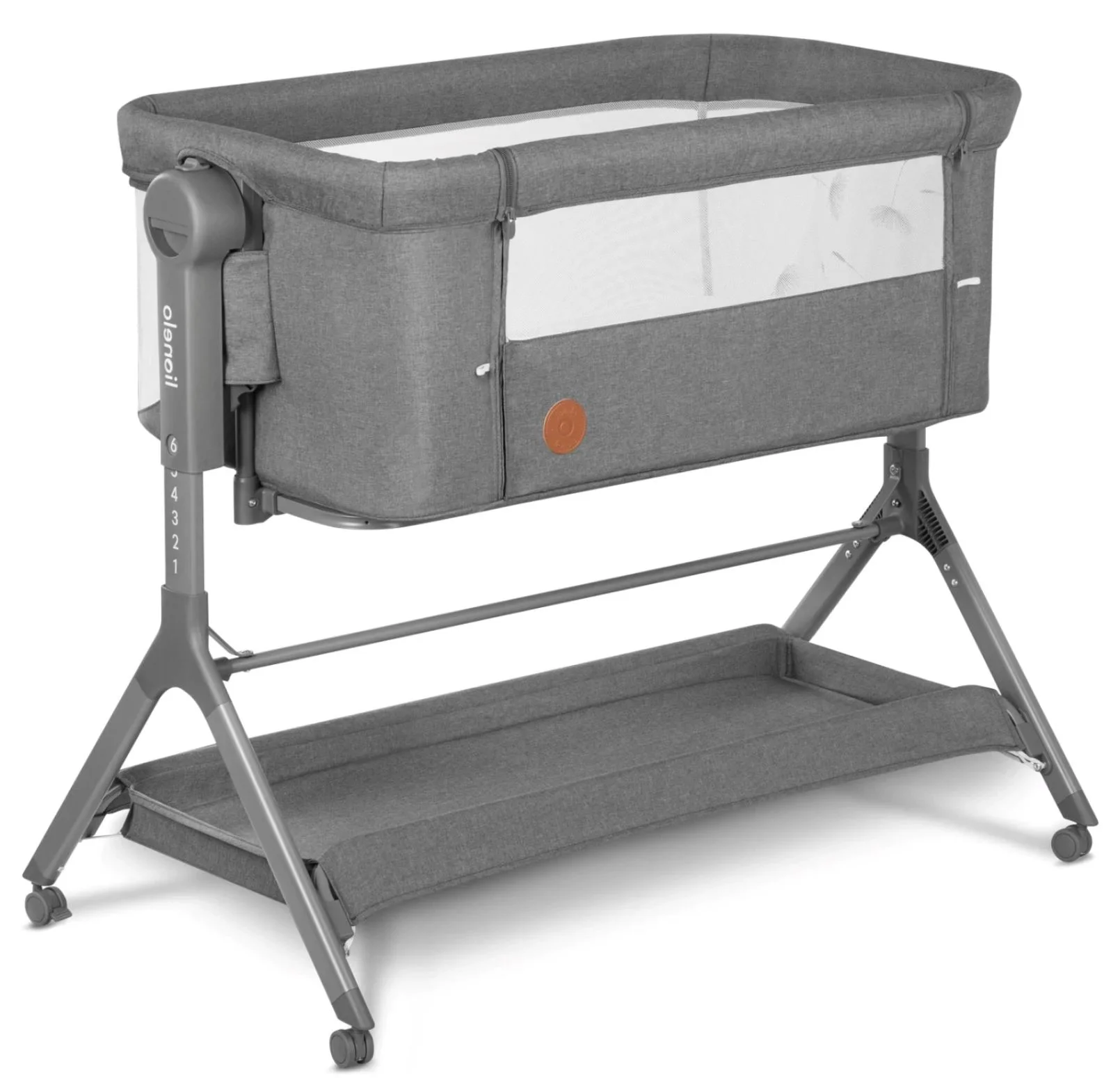image for Patuc co-sleeper Lionelo Leonie Plus Gri foto