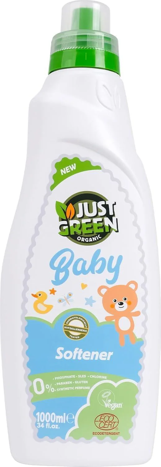 image for Balsam de rufe pentru copii Just Green Organic Baby, 1000 ml foto
