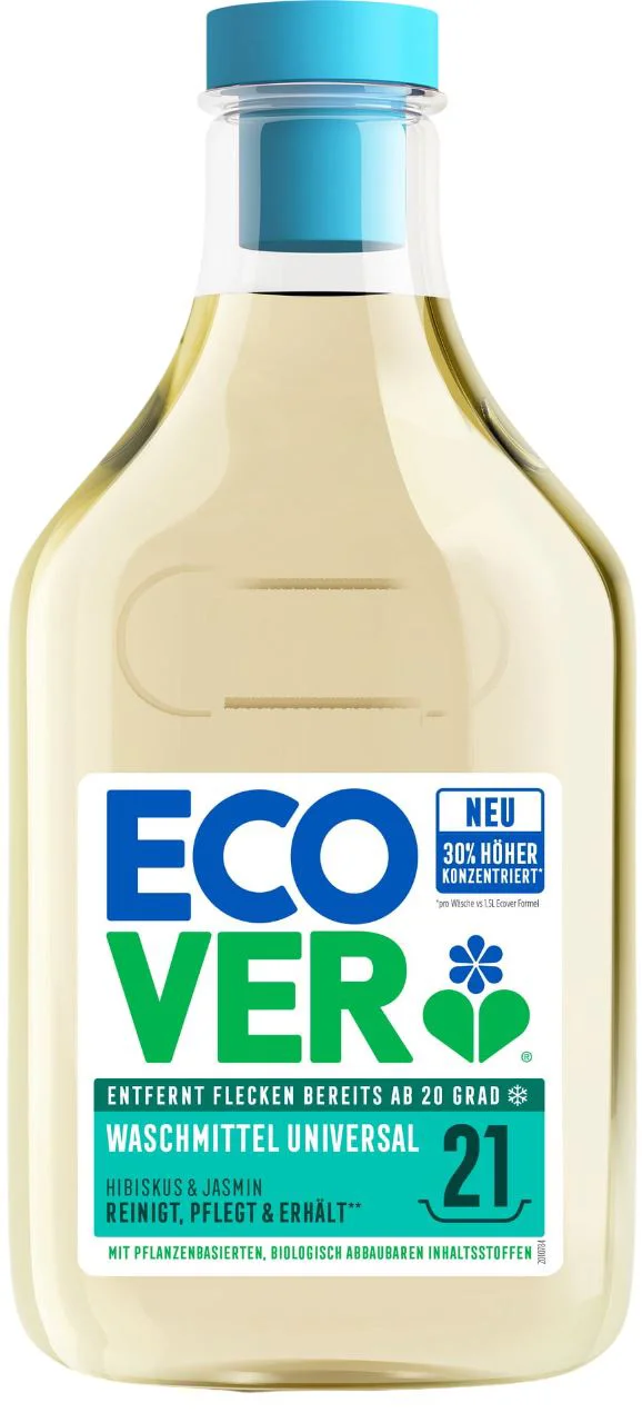 image for Detergent de rufe lichid concentrat Ecover universal Caprifoi si jasmin, 750 ml foto
