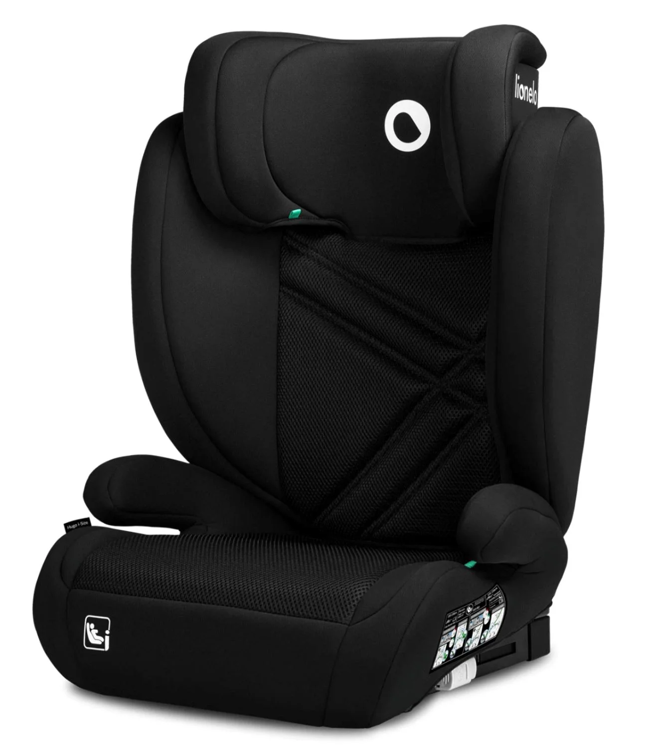 image for Автокресло Lionelo Isofix Hugo Carbon Черное, 15-36 кг foto