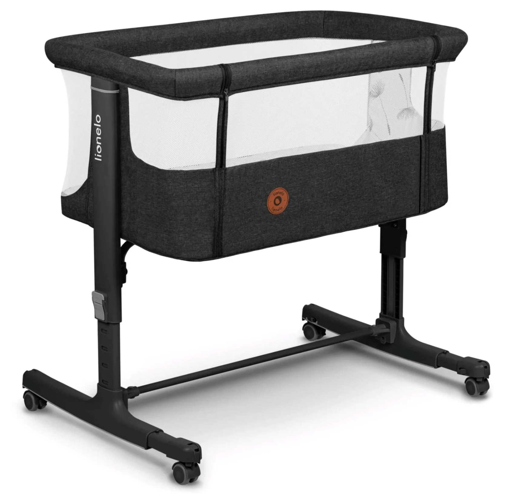 image for Patuc co-sleeper 3 in 1 Lionelo Aurora Grey Graphite foto