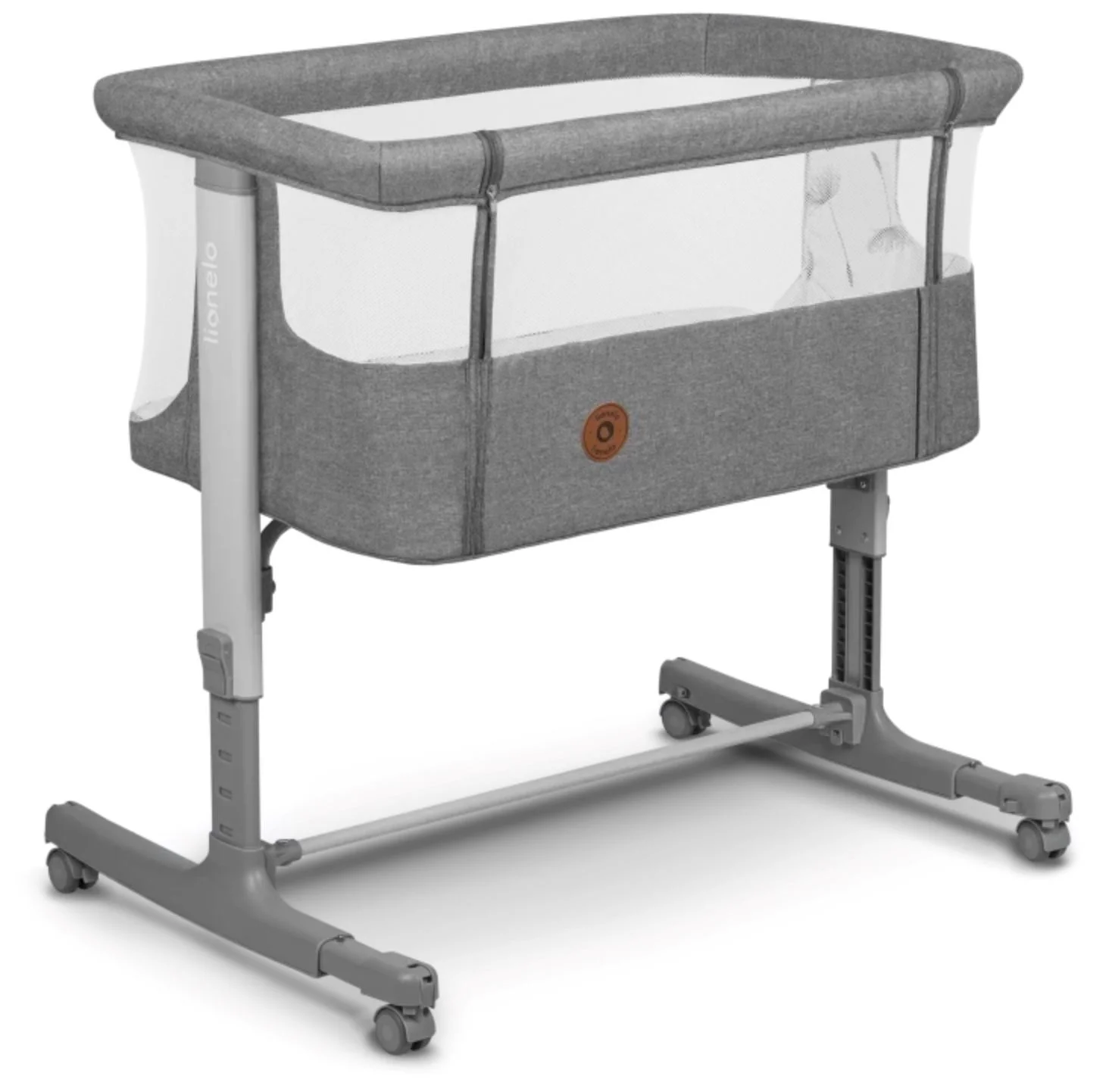 image for Patuc co-sleeper 3 in 1 Lionelo Aurora Grey Concrete foto