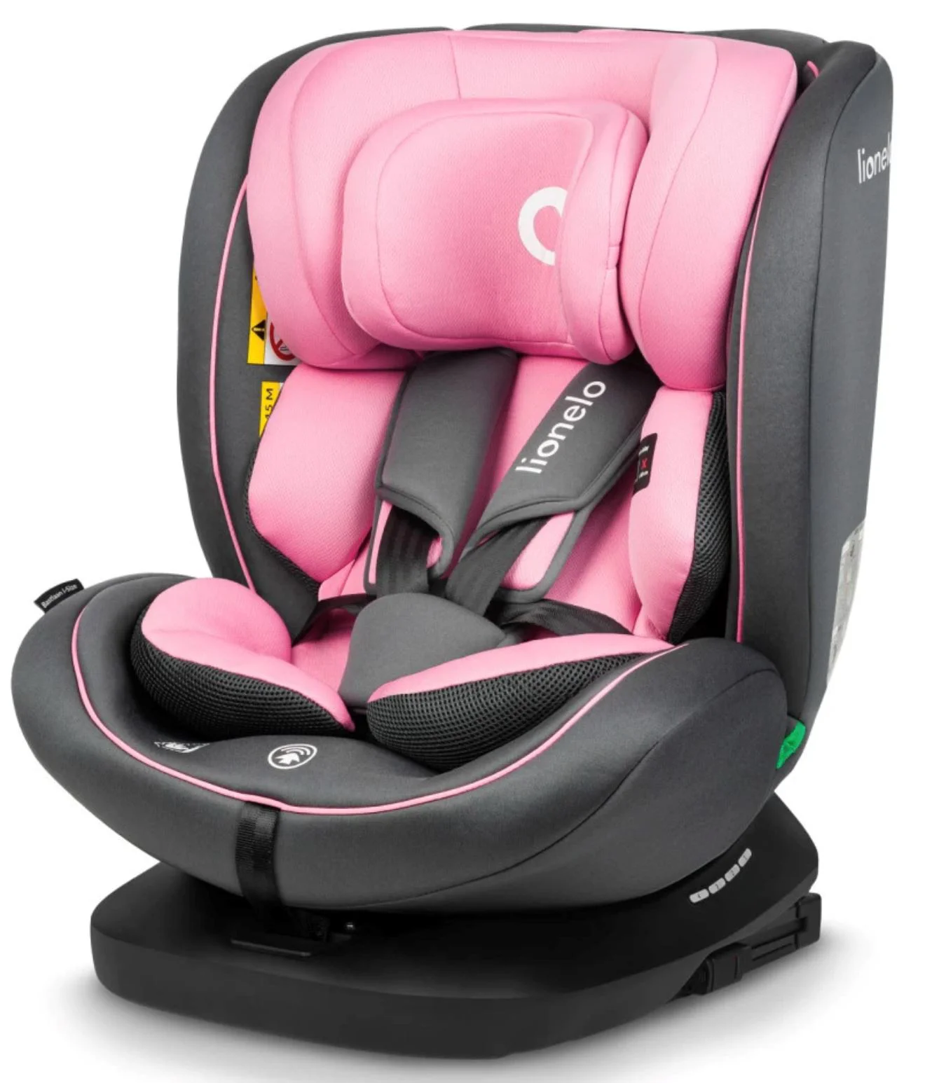 Scaun auto pentru copii Lionelo Isofix Bastiaan, 0-36 kg Roz foto