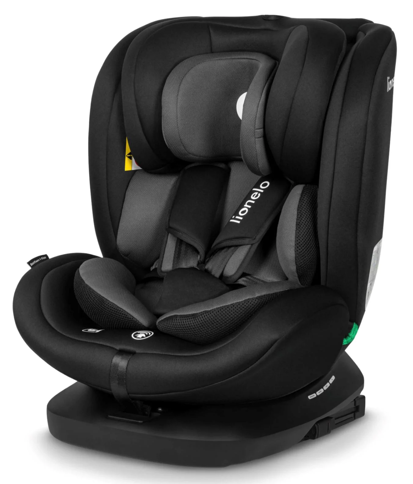 image for Scaun auto Lionelo Bastiaan Isofix, 0-36 kg Negru foto