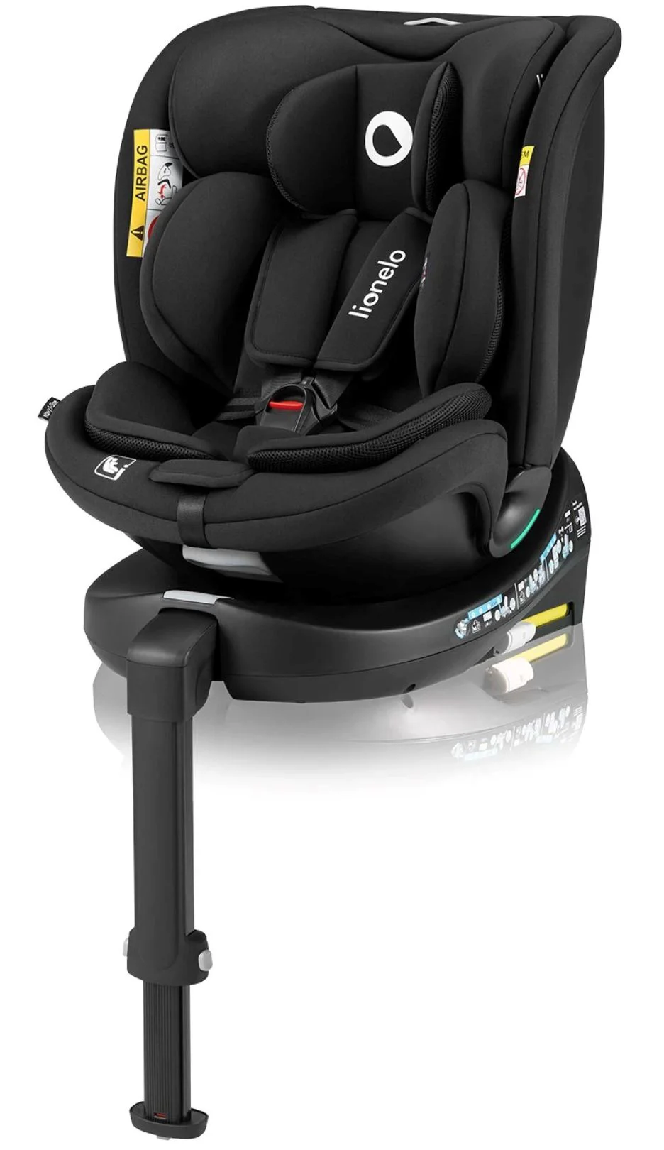 image for Автокресло Lionelo Isofix Navy Onyx, вращающееся 360° Черное foto