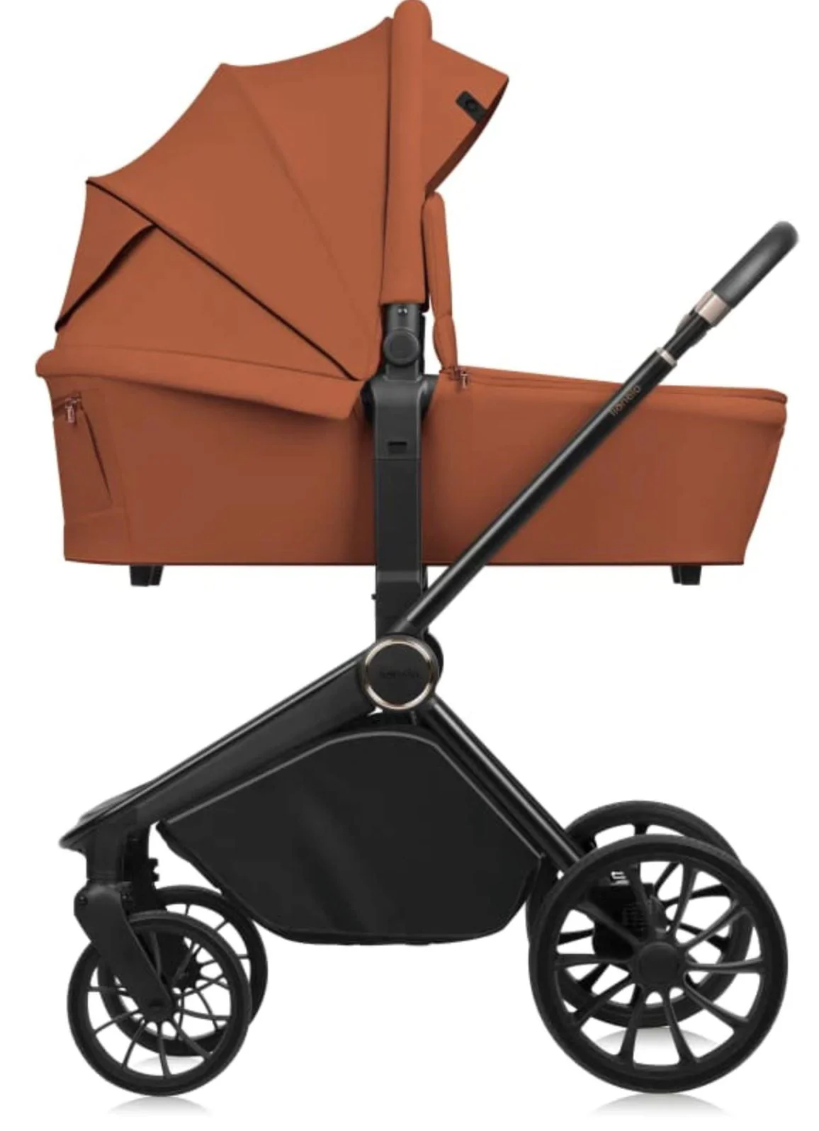 image for Детская коляска 2 в 1 Lionelo Mika Plus Коричневая foto