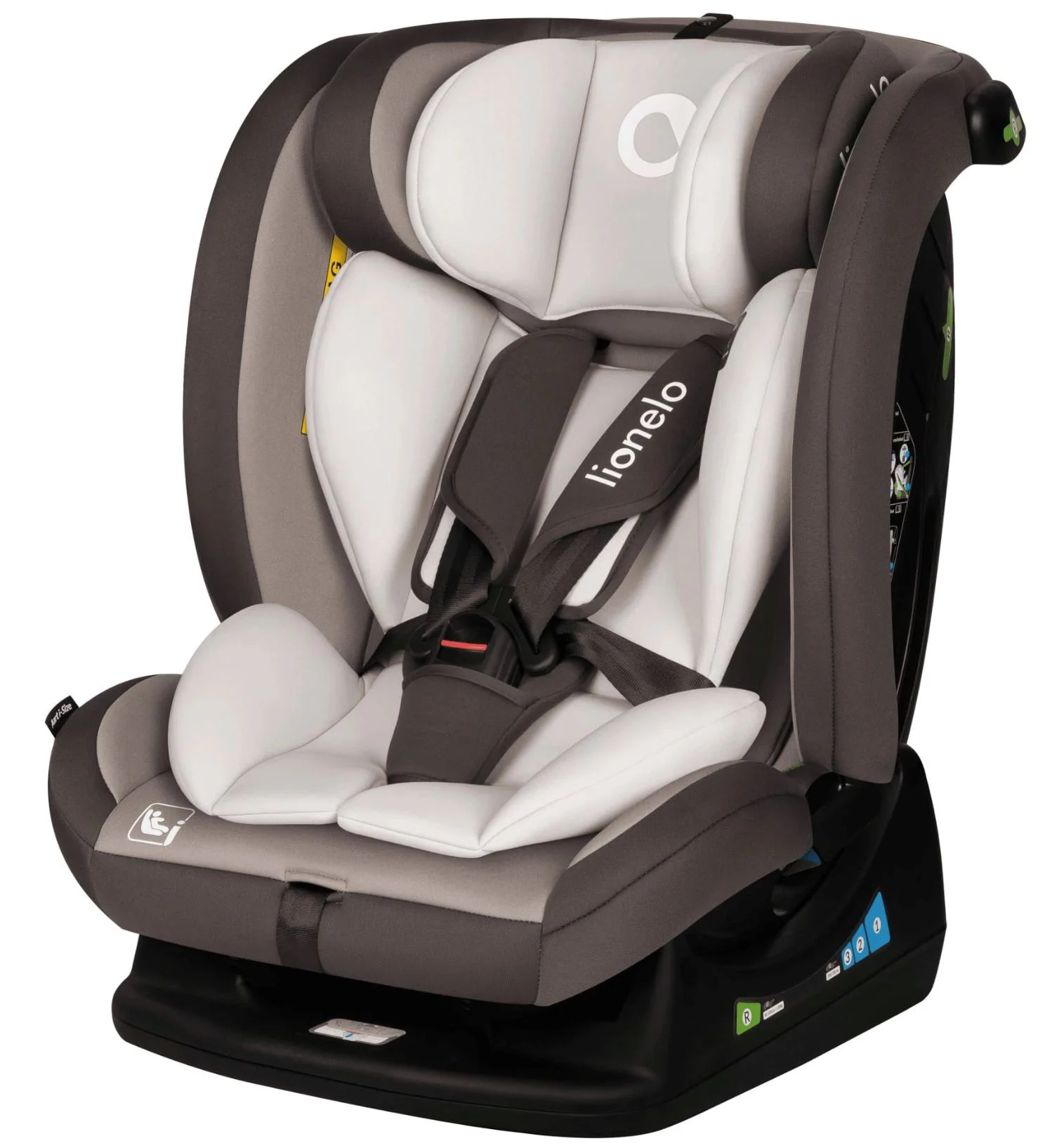 image for Scaun auto i-size Lionelo Aart, 0-36 kg Bej foto