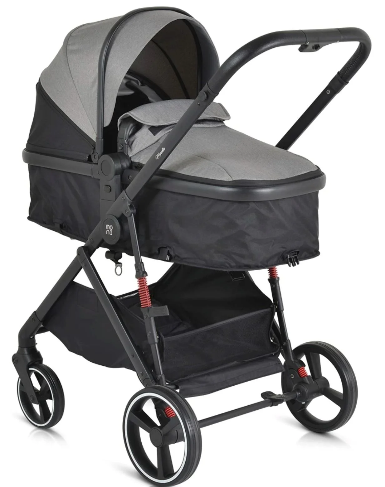 image for Carucior transformabil 3 in 1 Moni Marbella Gri foto