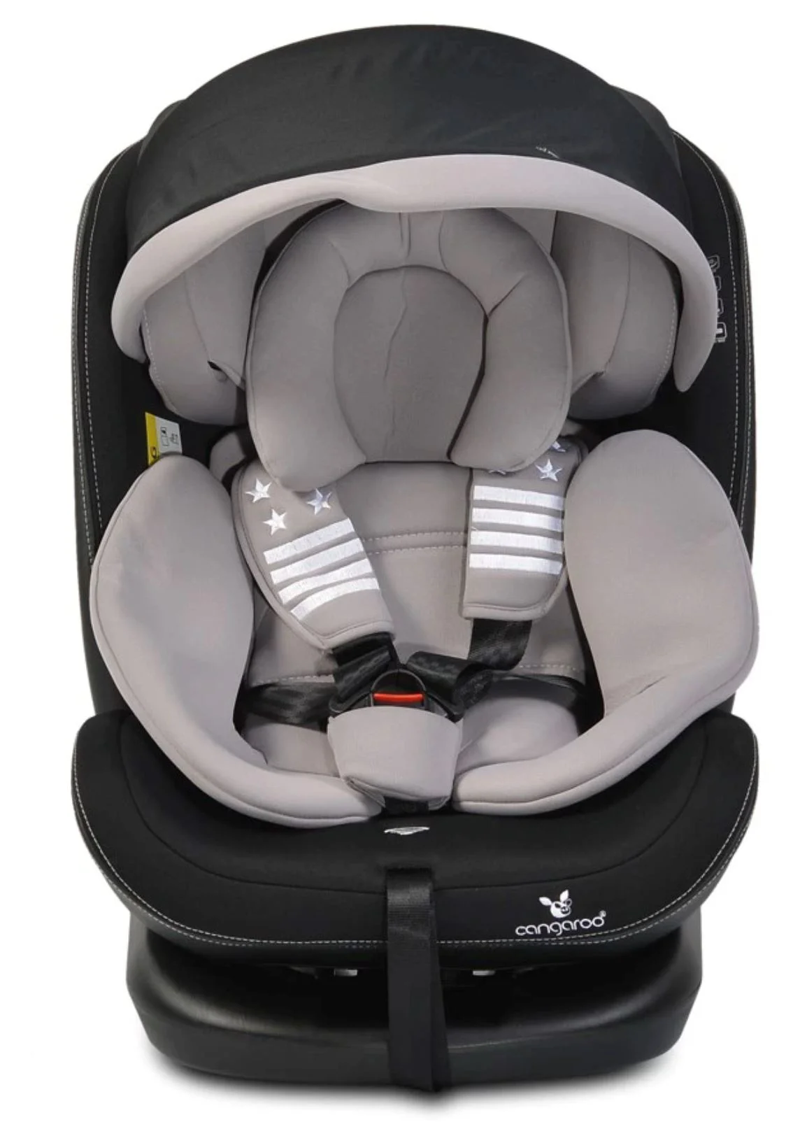 Scaun auto Moni Isofix Pilo, 0-36 kg Gri foto