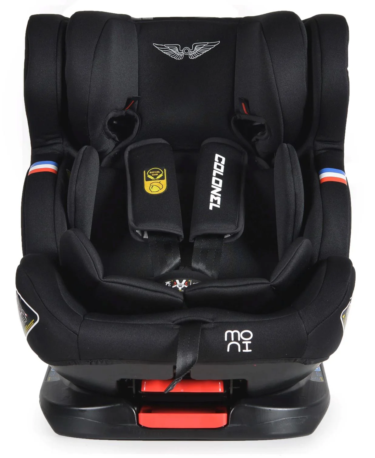Scaun auto Moni Isofix Colonel, 0-36 kg, Negru foto