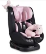 Scaun auto Isofix 360 Moni Serengeti, 0-36 kg, Roz foto