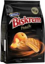 Biscuiti Biskrem cu umplutura de piersica, 160 g foto