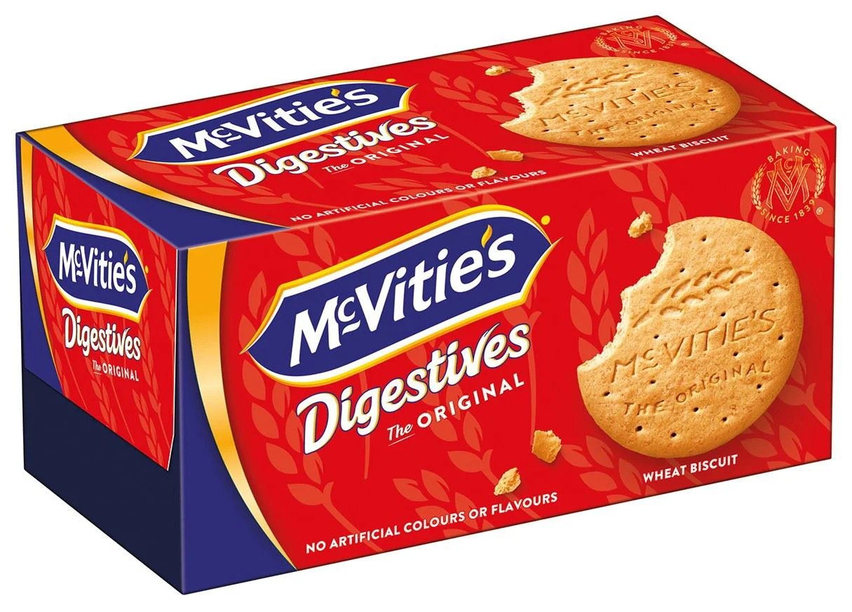 image for Biscuiti McVities Digestive Original, 250 g foto