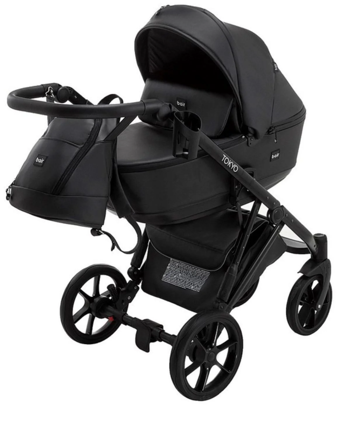 image for Carucior 2 in 1 Mikrus Tokyo 02 Negru foto