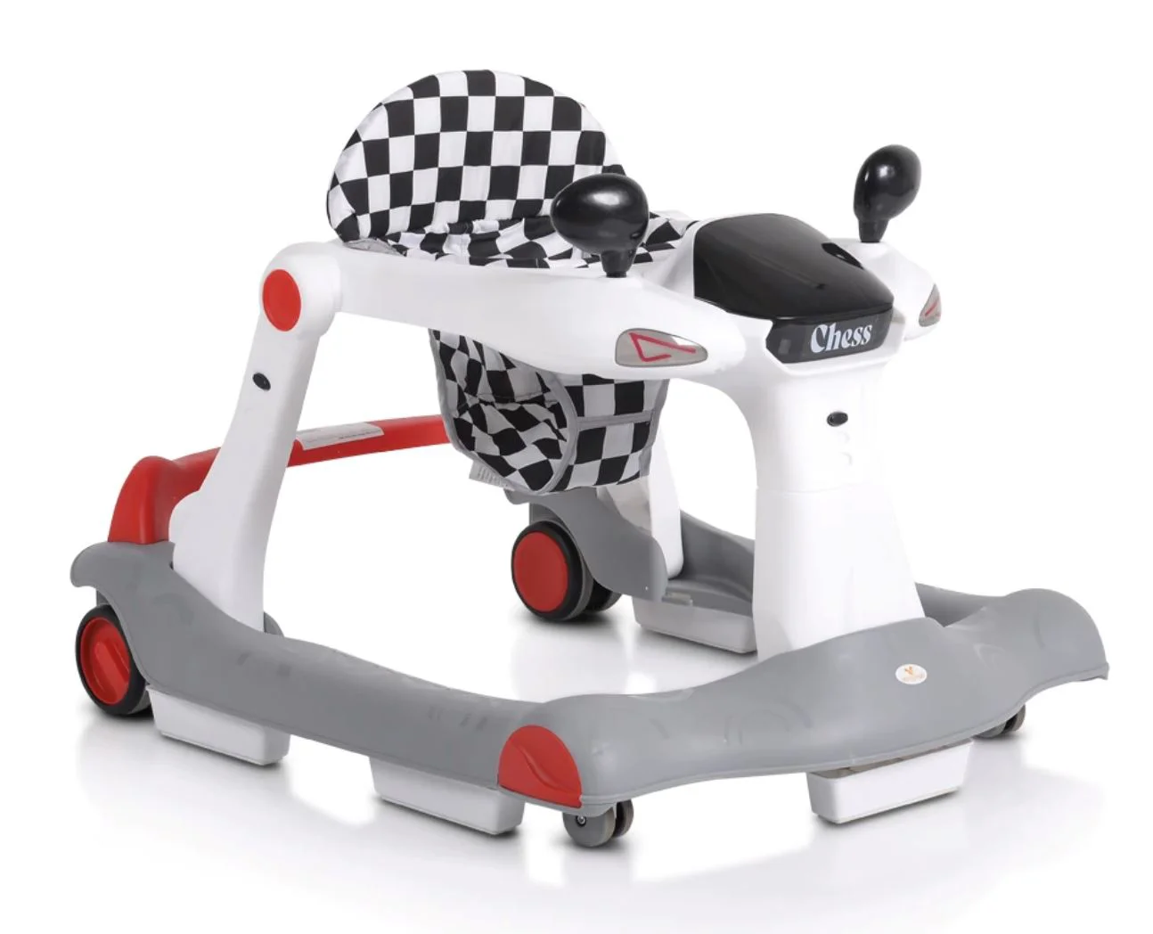 image for Premergator Moni Walker 2 in 1 Chess Rosu foto