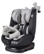 Scaun auto pentru copii Moni Isofix Serengeti, 0-36 kg Gri foto