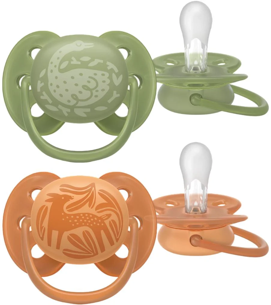 image for Suzete din silicon Philips Avent Ultra Soft Lebada/Caprioara (18+ luni), 2 buc. foto