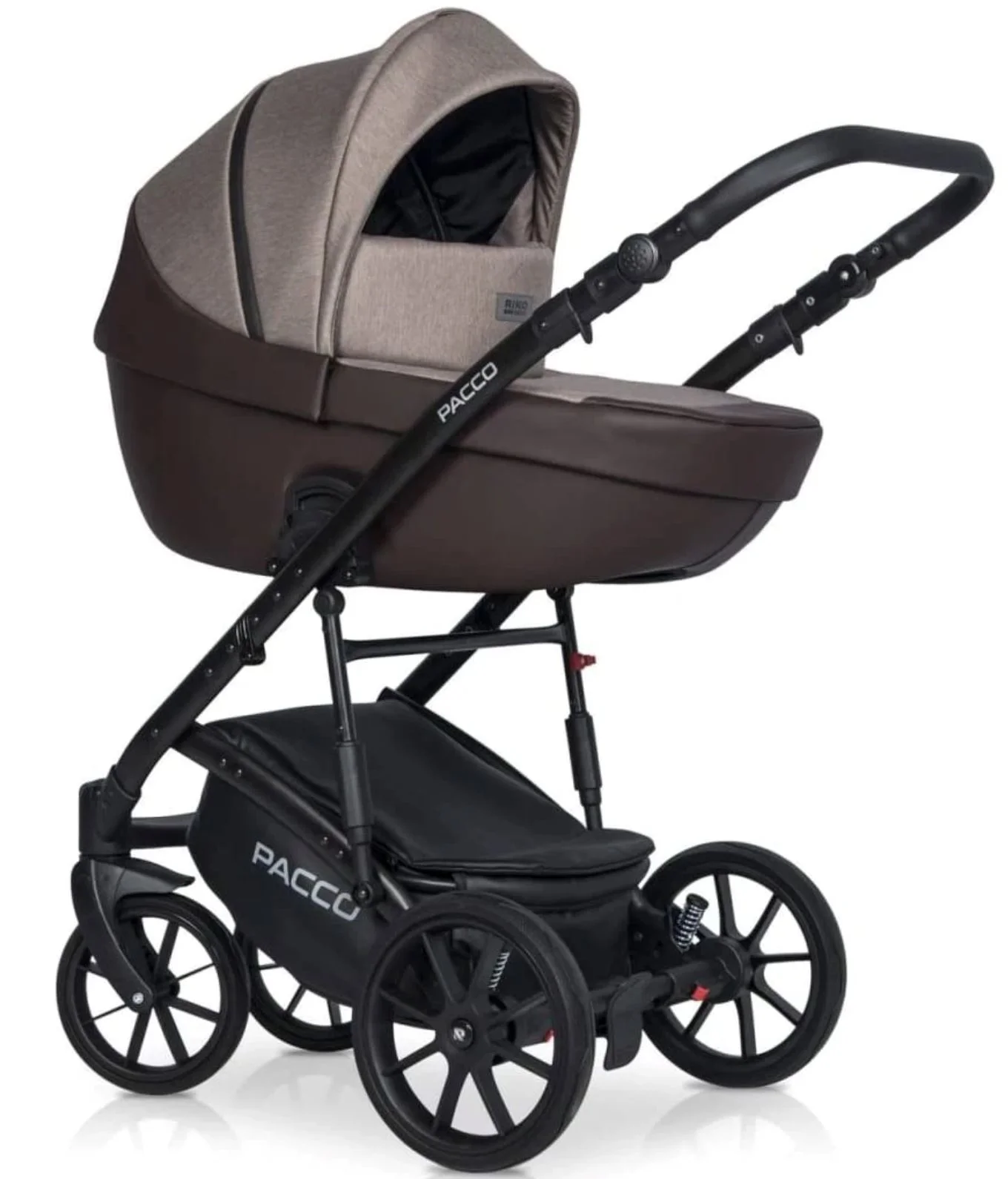 Коляска 2 в 1 Riko Basic Pacco 07 Mocca foto
