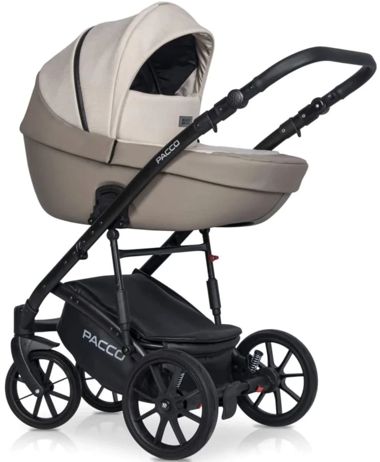 Carucior 2 in 1 Riko Basic Pacco 06 Latte foto