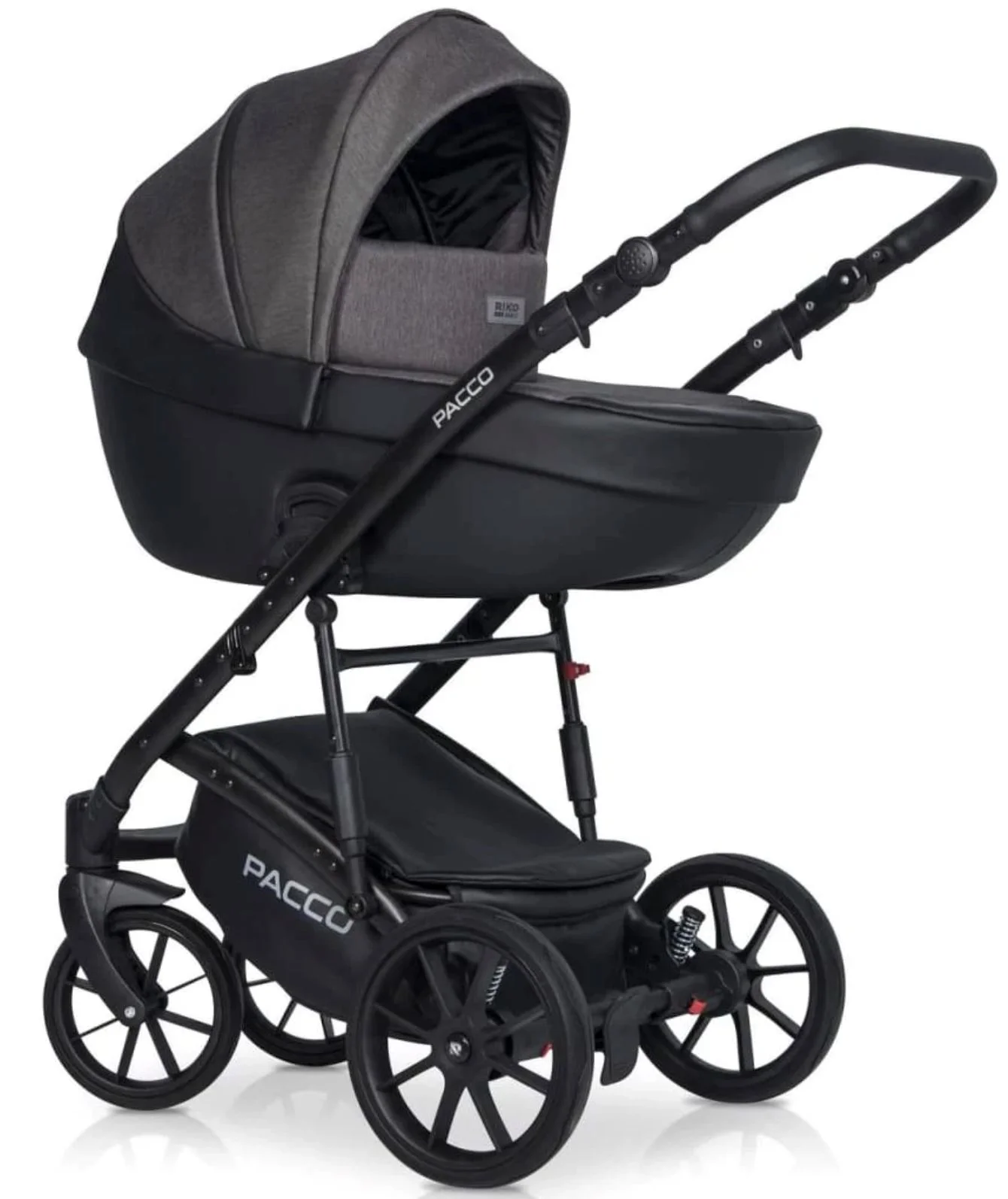 Carucior 2 in 1 Riko Basic Pacco 04 Carbon foto