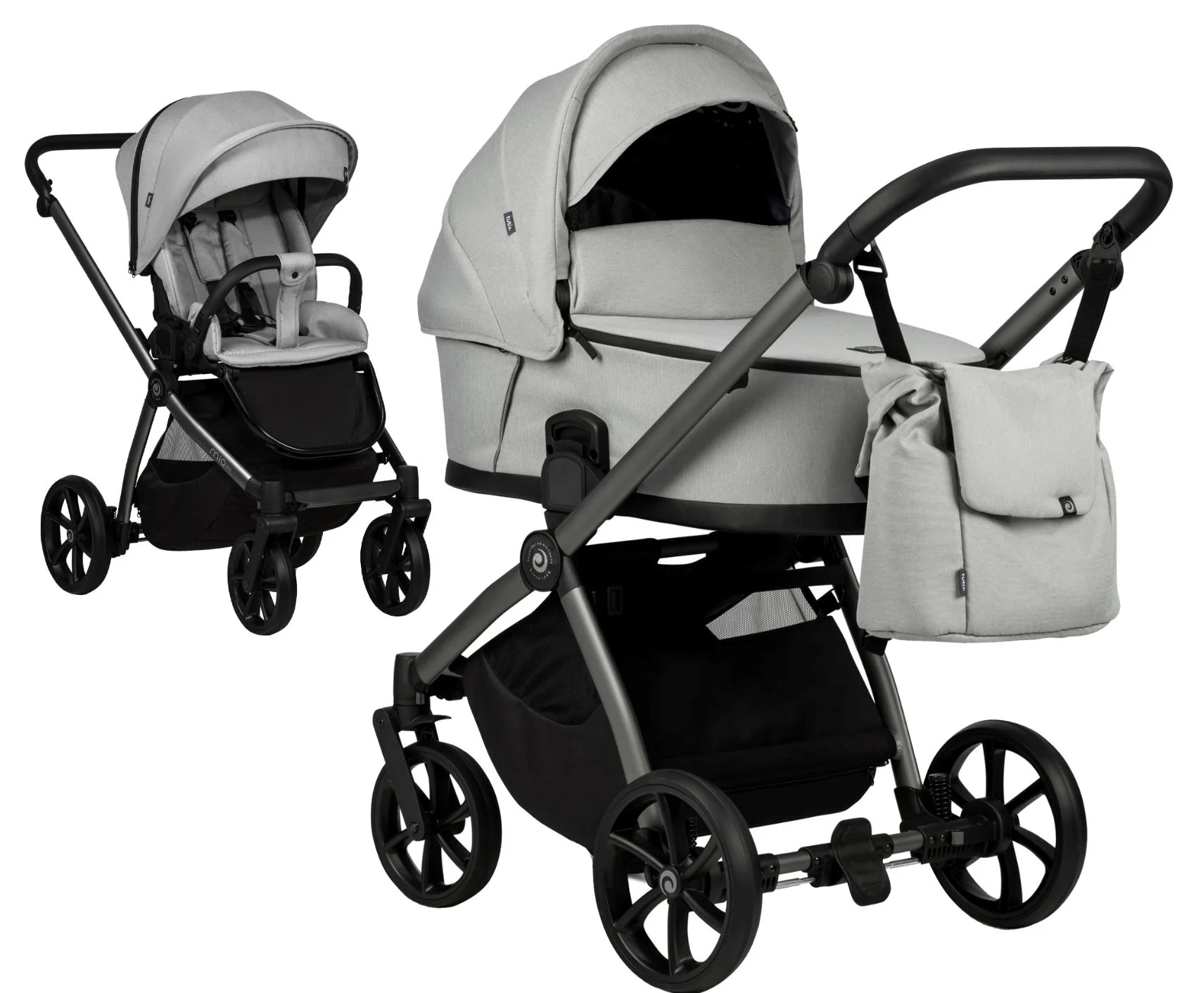 Carucior 2 in 1 Tutis Mio Plus 2 Pearl foto