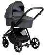 Carucior 2 in 1 Tutis Mio Plus Leather Gri foto