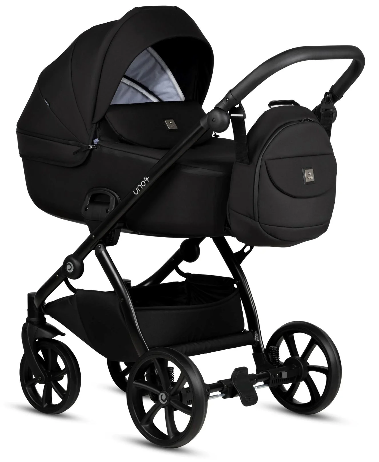 Carucior 2 in 1 Tutis Uno 5 Essential Negru foto