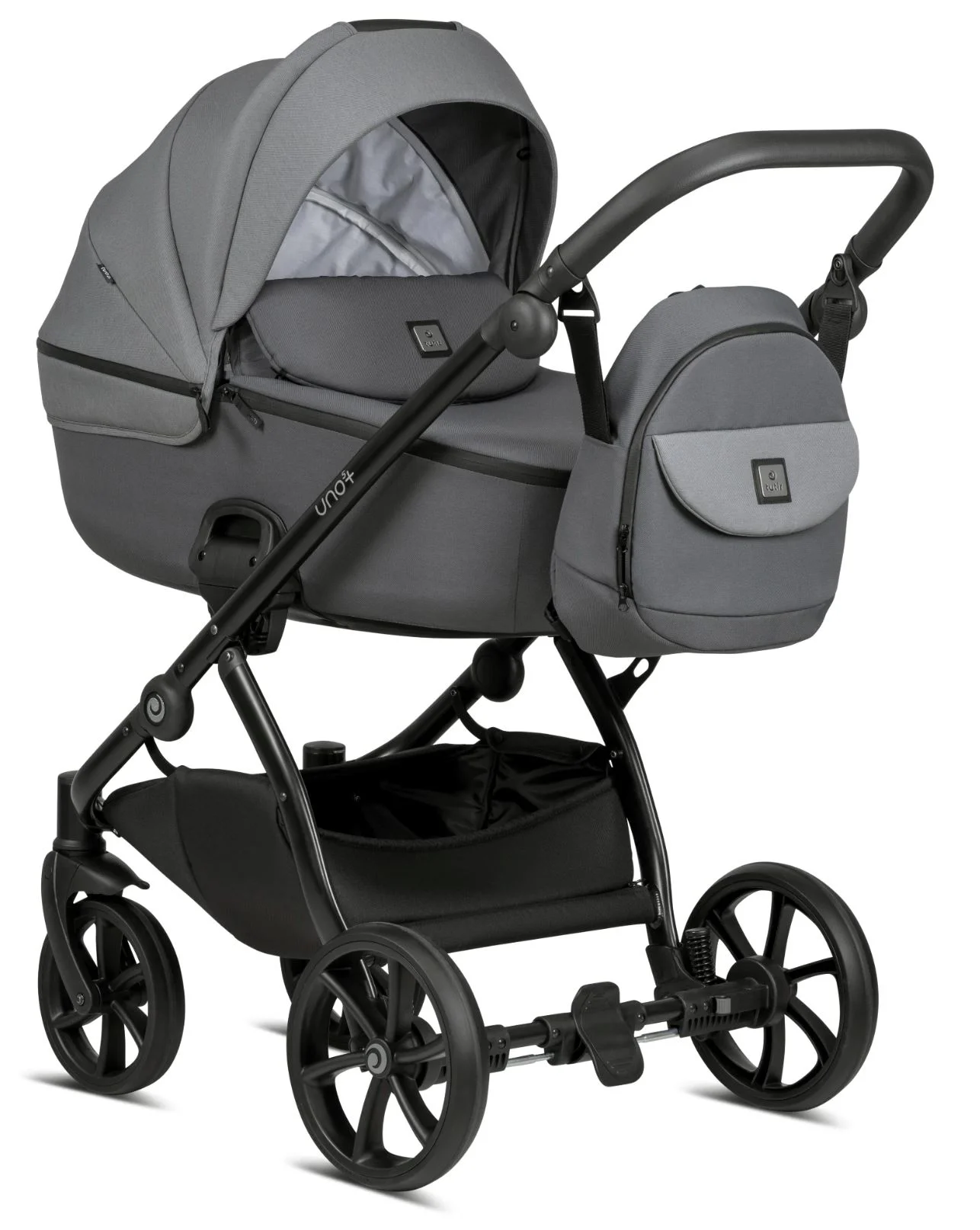 Carucior 2 in 1 Tutis Uno 5 Earth Gri foto