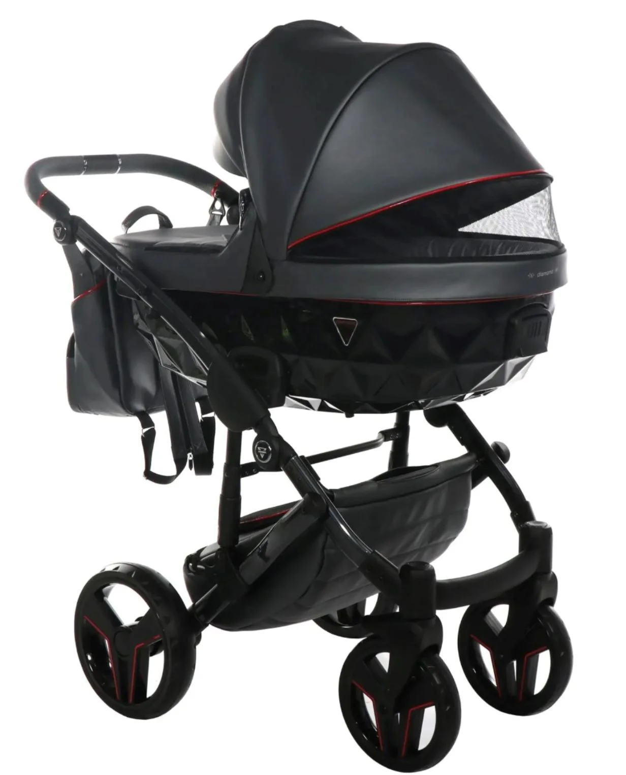Carucior 2 in 1 Junama S-Class 06 Grafit foto