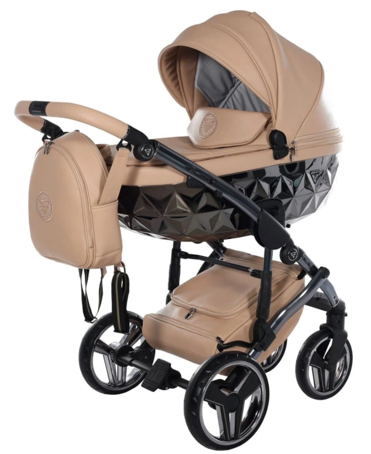 Carucior 2 in 1 Junama HandCraft 07 Caramel foto