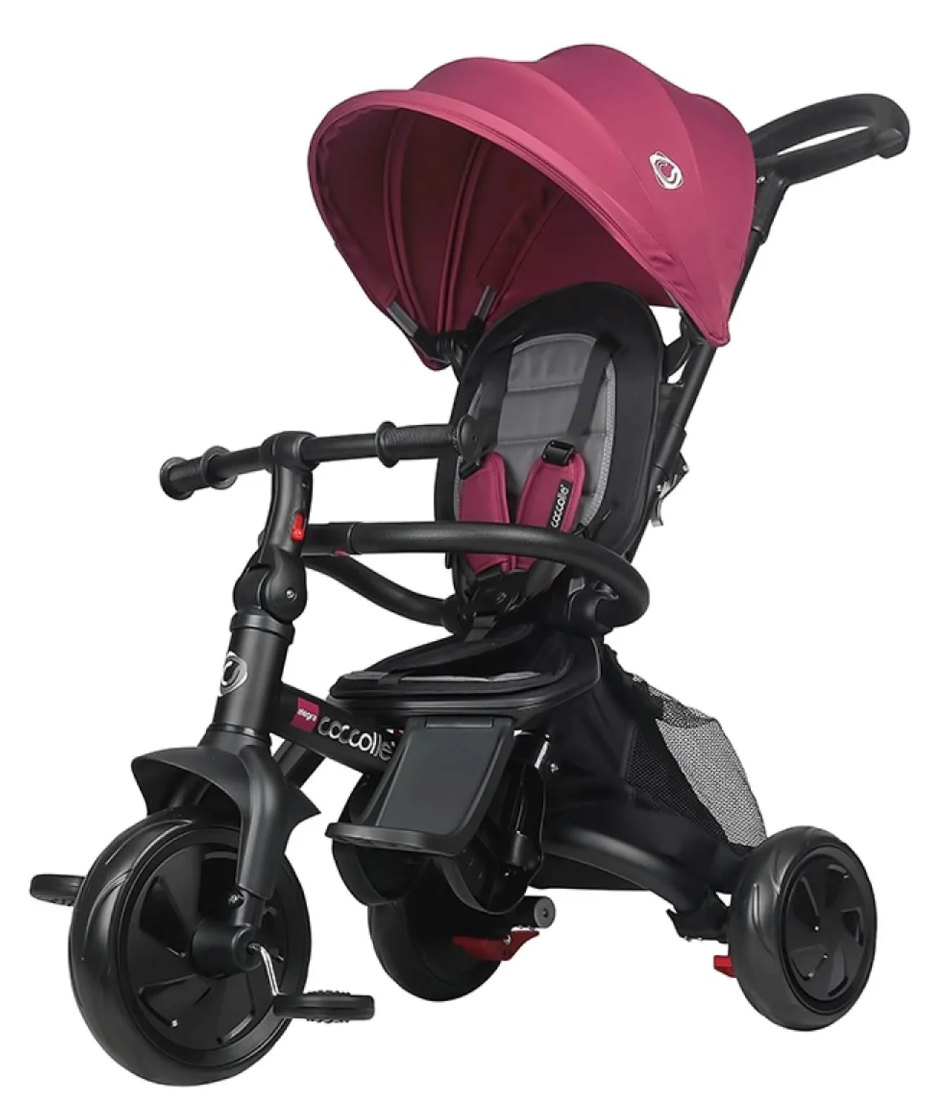 Tricicleta multifunctionala Coccolle Alegra Magenta foto
