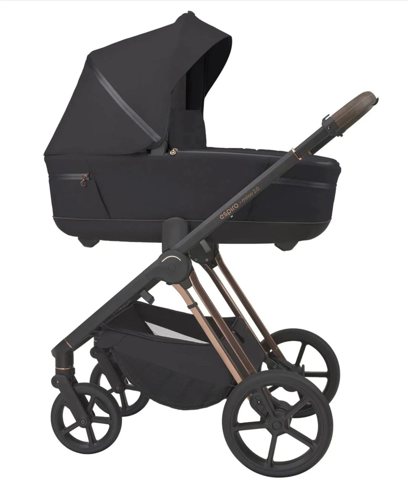 image for Детская коляска 2 в 1 Espiro Miloo 2.0 Черный foto