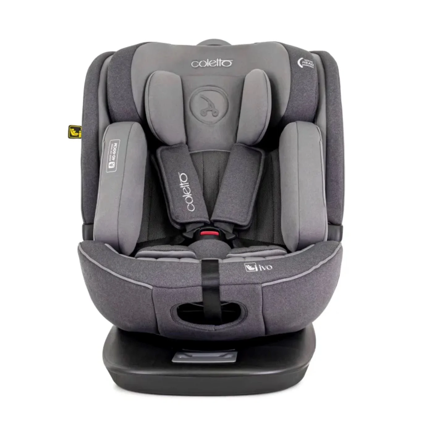 Scaun auto Coletto Ivo 360, 0-36kg, Gri foto