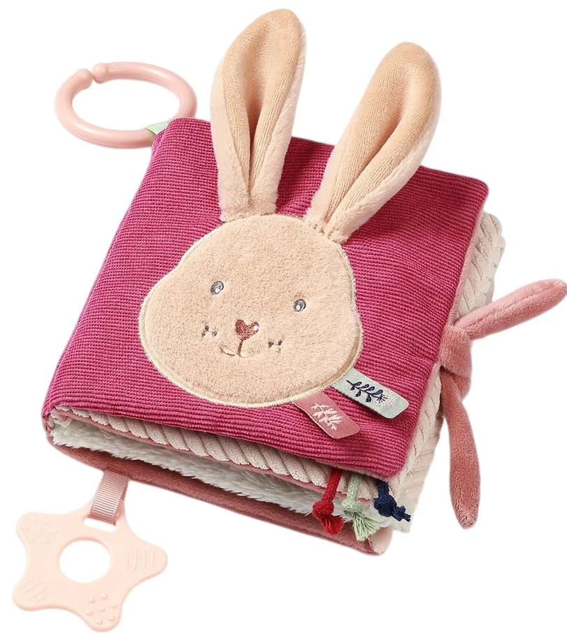 image for Мягкая сенсорная книжка BabyOno Rabbit Karo foto