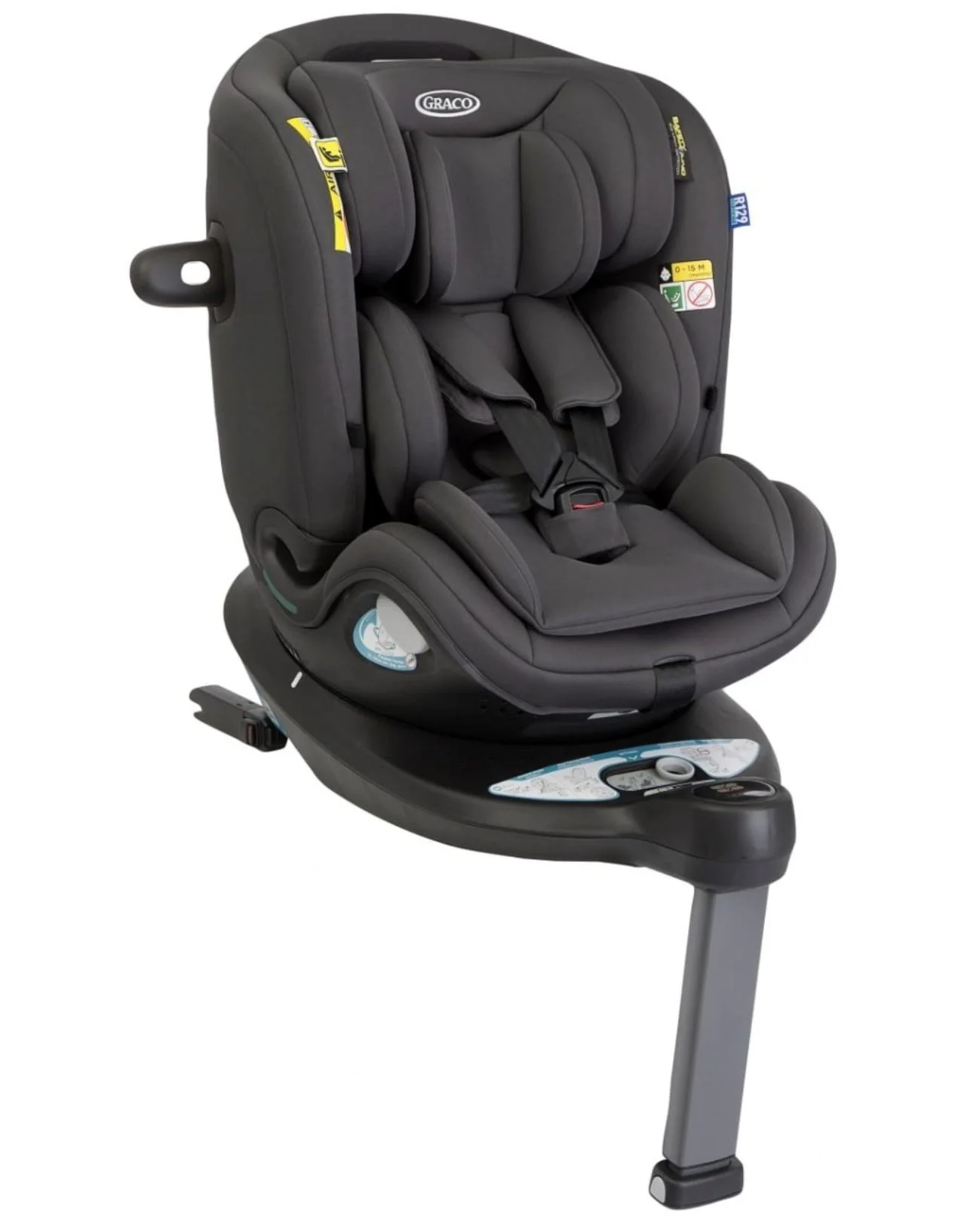image for Scaun auto Graco rotativ 360 Turn2Me Grow I-Size Iron foto