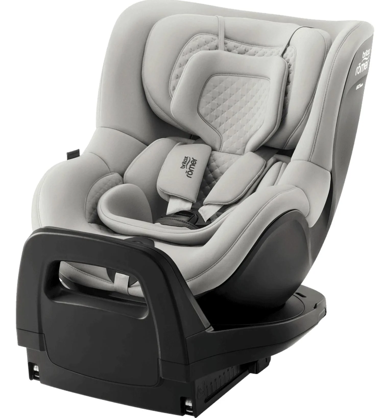 Scaun auto Britax Romer Dualfix Pro M Linen rotativ 360 Gri foto