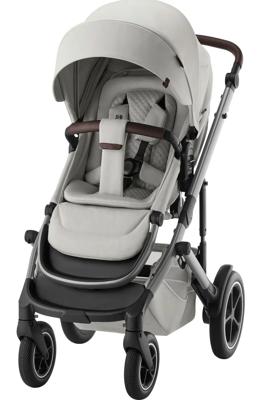 image for Прогулочная коляска реверсивная Britax Romer Smile 5Z Linen Серый foto