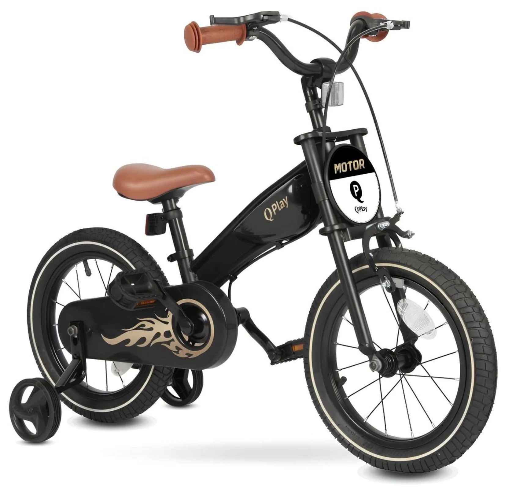 Детский велосипед 3 в 1 Qplay Motor Черный foto