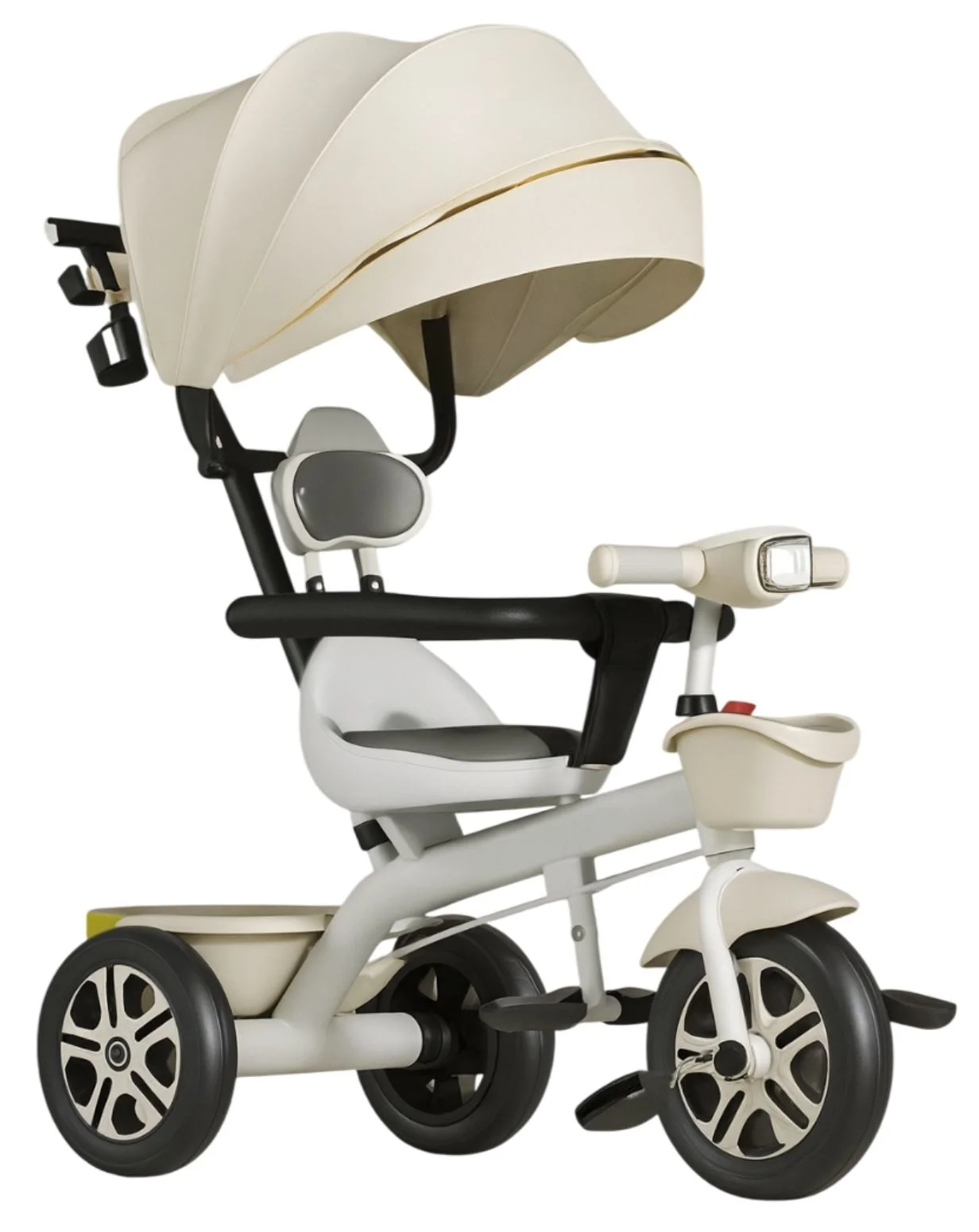 image for Tricicleta pentru copii 4Play Twist Bej foto