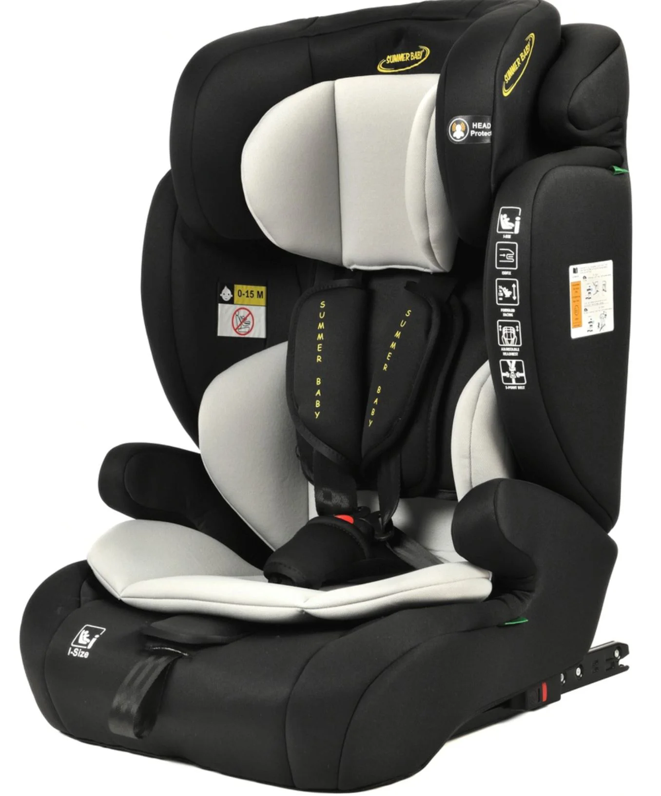 image for Scaun auto pentru copii Summer Baby Porto I-Size Gri foto