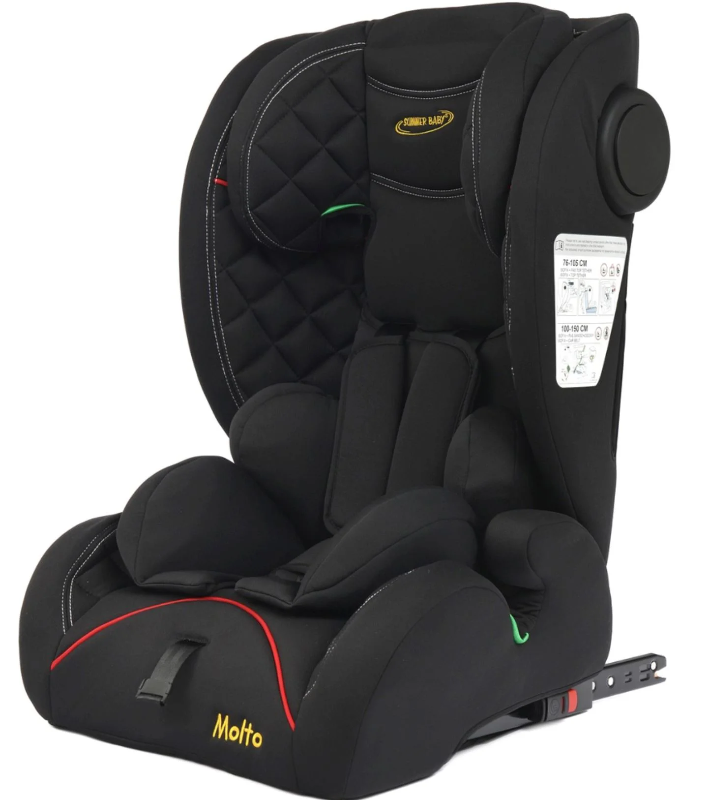 image for Scaun auto pentru copii Summer Baby Molto I-Size Negru foto