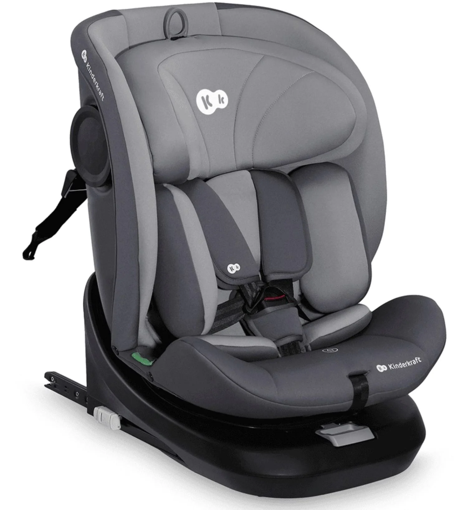 Scaun auto pentru copii Kinderkraft i-Grow Pro i-Size Gri foto
