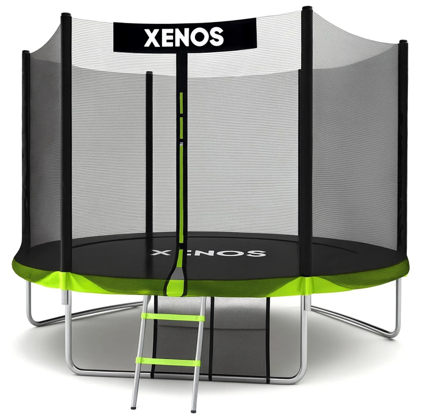 image for Детский батут Xenos Зеленый, 244 см foto