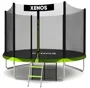 Trambulina pentru copii Xenos Verde, 244 cm foto